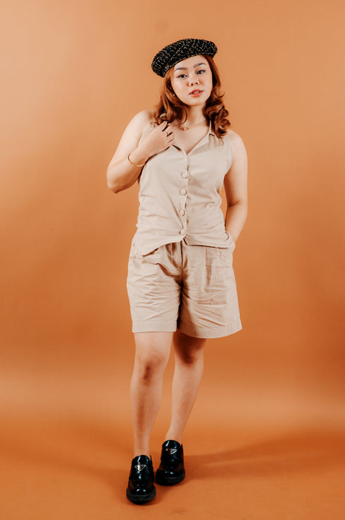 Jedaiah Javier x GS: Enola Holmes Linen Vest